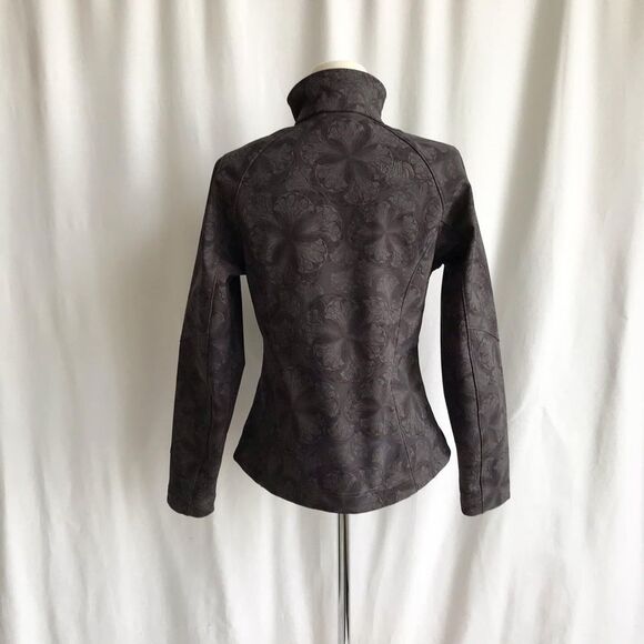 The North Face Apex gray print zip jacket size XS - Picture 7 of 9